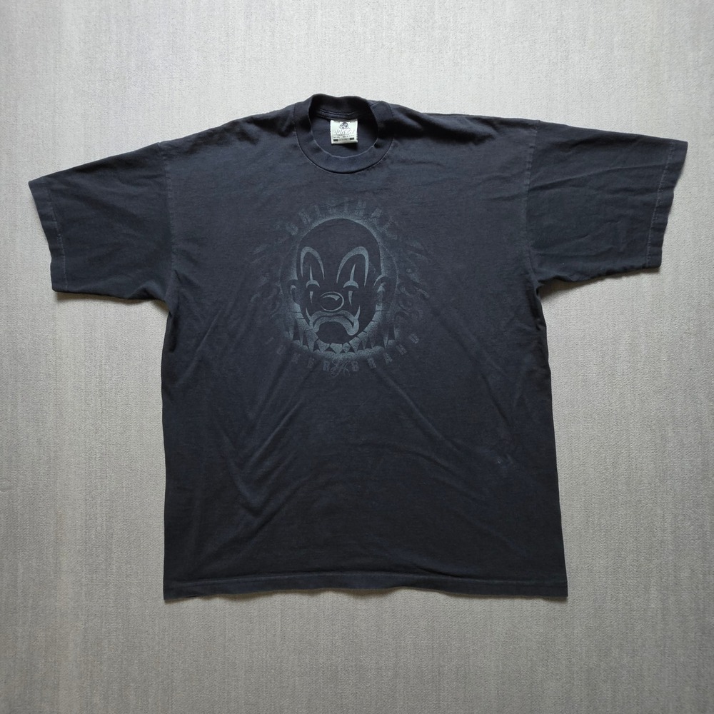 Joker Brand T-Shirt Men XXL Black Graphic Clown Streetwear Made in USA